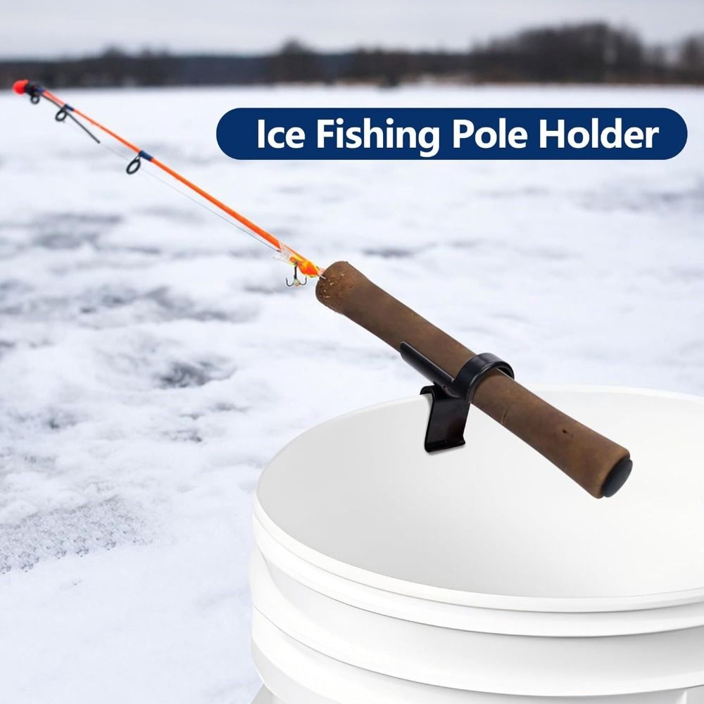 多機能バケットロッド収納ホルダー、アイスフィッシングポールス - Fish Finder Transducer のレビューと価格