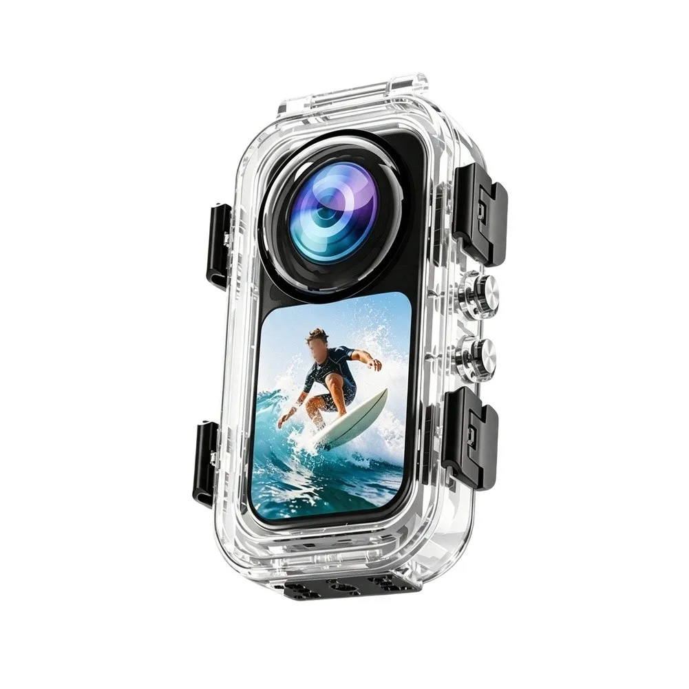 Insta360 X6カメラ用60M防水ダイブハウジングケー - Underwater Camera のレビューと価格