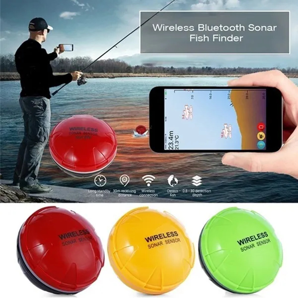 PUPOPAN 100 メートル真新しいスマートフォン魚群探 - Fish Finder Gps のレビューと価格