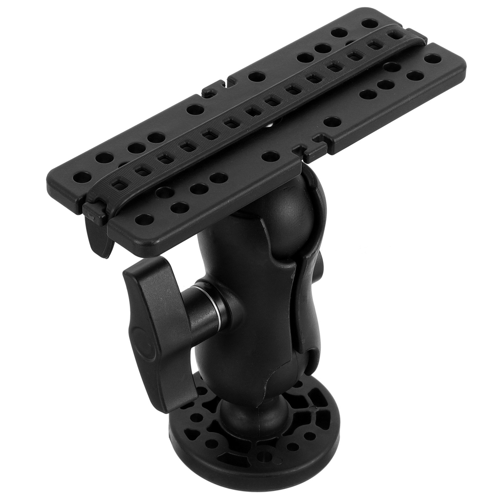 ボート用魚群探知機ホルダー、回転式マウント、角度調整可能な釣 - Fish Finder Mount のレビューと価格