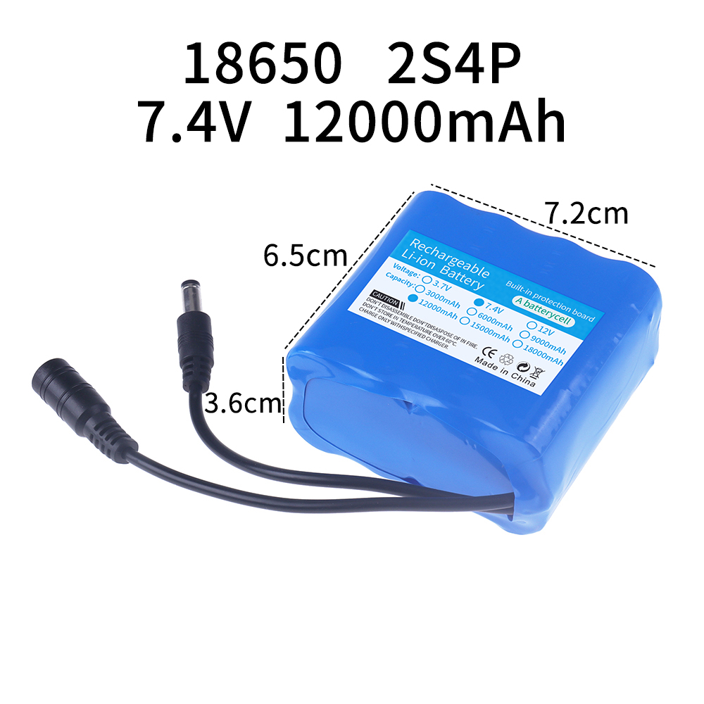 7.4Vバッテリー 3000mah/6000mah/9000 - Fish Finder Charger のレビューと価格