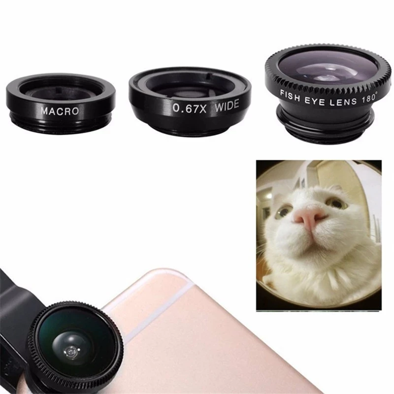 iPhone、Xiaomi、Redmi対応 3in1魚眼広角 - Fishing Camera のレビューと価格